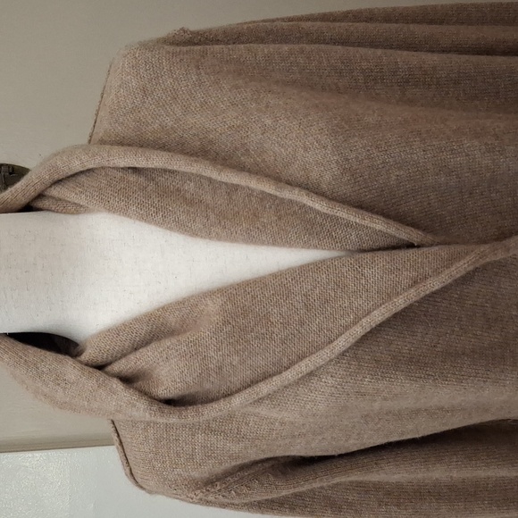 Vince Cozy Tan Women's Open Cardigan Sweater_1 - Picture 2 of 9